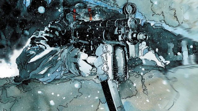 Man laying ground fire hydrant free wallpaper for desktop - medium preview image