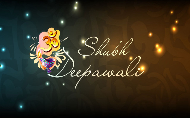 Colorful banner mask shubi depavali free wallpaper for desktop - medium preview image