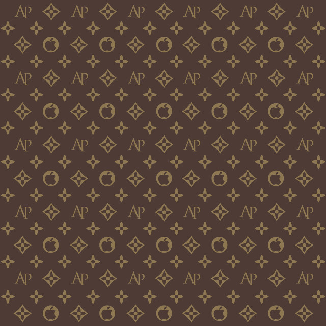 Brown white pattern letters symbols free wallpaper for tablet - medium preview image