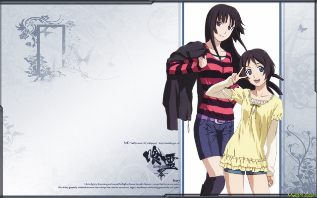 Anime couple characters white background #2 free wallpaper for desktop - medium preview image