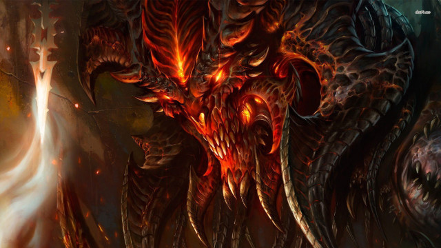 Demonic dragon glowing eyes glowing #2 free wallpaper for desktop - medium preview image