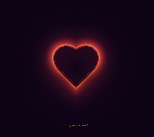 Heart red light black 3d free wallpaper for tablet - medium preview image