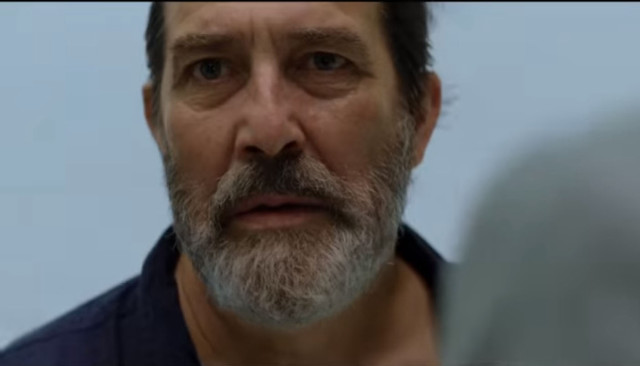 Man beard blue shirt mirror free wallpaper for desktop - medium preview image