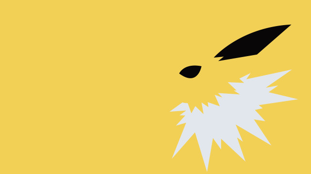 Yellow background animal head outline free wallpaper for desktop - medium preview image