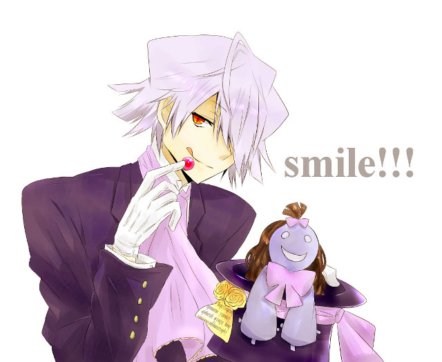 Person purple outfit stuffed animal free wallpaper for desktop - medium preview image