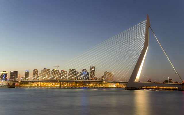 Bridge water city night lights #6 free wallpaper for desktop - medium preview image