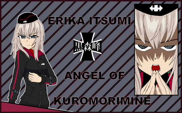 Arkatatsuumi angel kuro military portrait free wallpaper for desktop - medium preview image