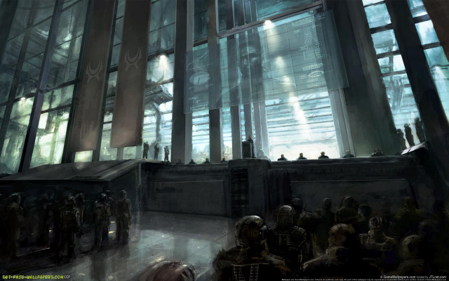 Group people building windows clock free wallpaper for desktop - medium preview image