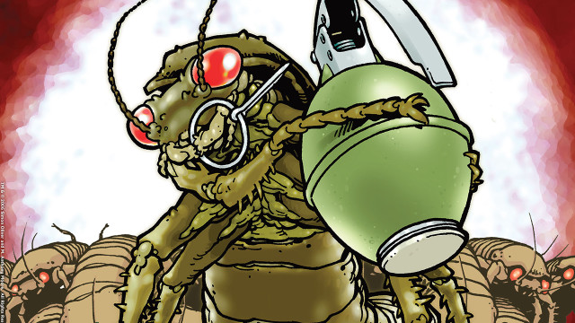 Giant alien gas can knife free wallpaper for desktop - medium preview image