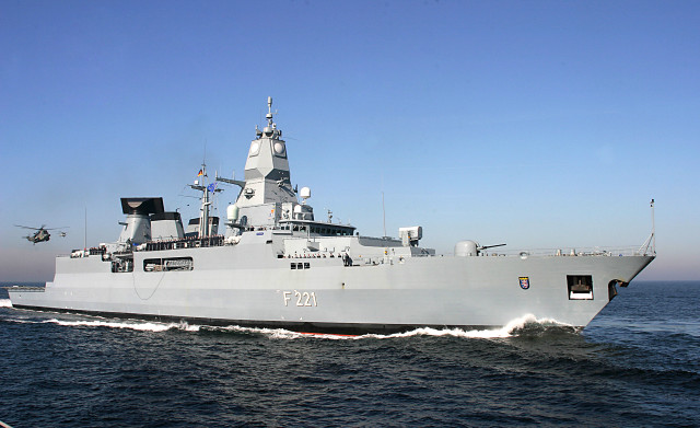 Large gray ship ocean helicopter free wallpaper for desktop - medium preview image