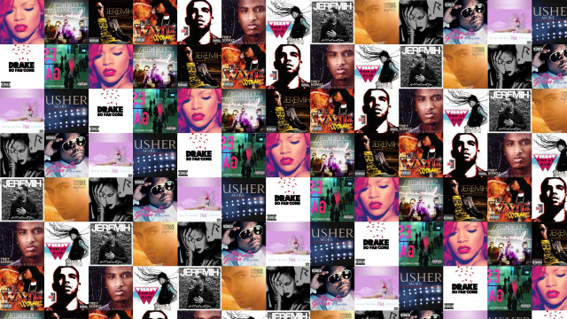 Women hair colors styles collage #2 free wallpaper for desktop - medium preview image