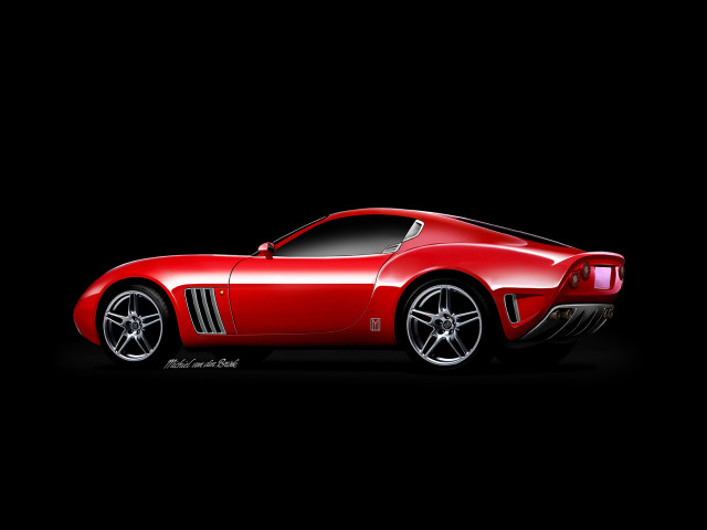 Red sports car black background #7 free wallpaper for desktop - medium preview image
