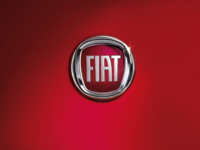Fiat logo red background sparkle free wallpaper for desktop - medium preview image