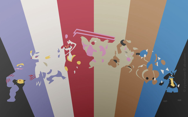 Colorful abstract dance woman rainbow free wallpaper for desktop - medium preview image