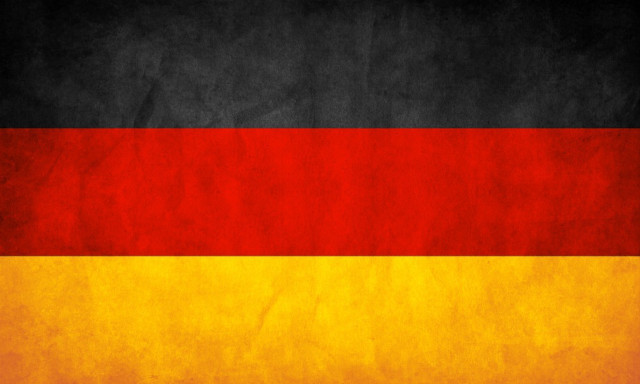 Grungy german flag black background free wallpaper for desktop - medium preview image