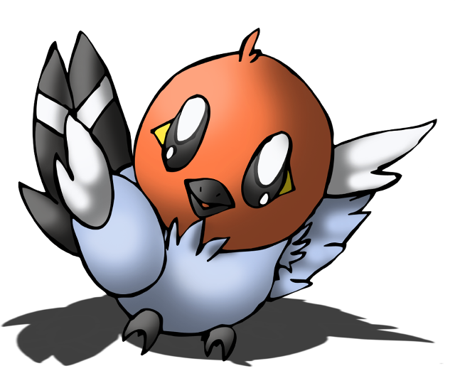 Bird big wing flying eyes free wallpaper for desktop - medium preview image