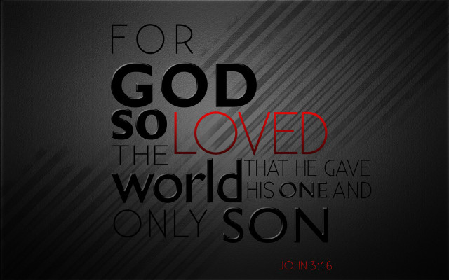 God loved world quote tattoo free wallpaper for desktop - medium preview image
