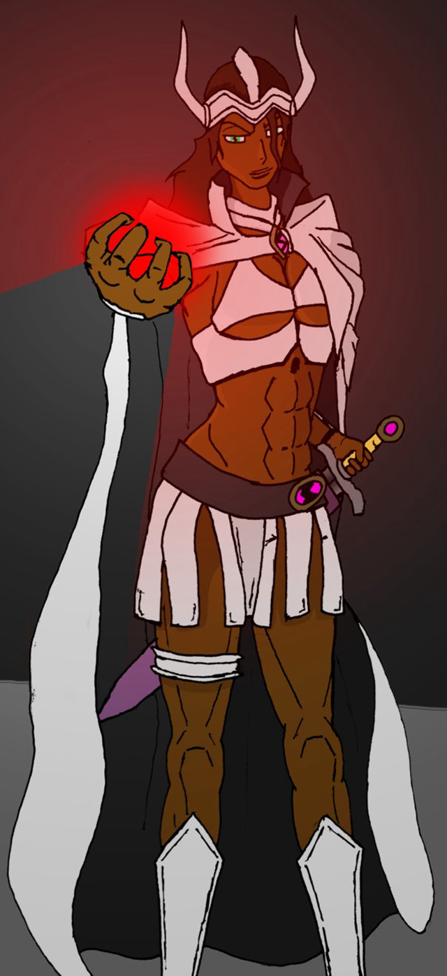 Man costume sword lightsaber red free wallpaper for mobile - medium preview image