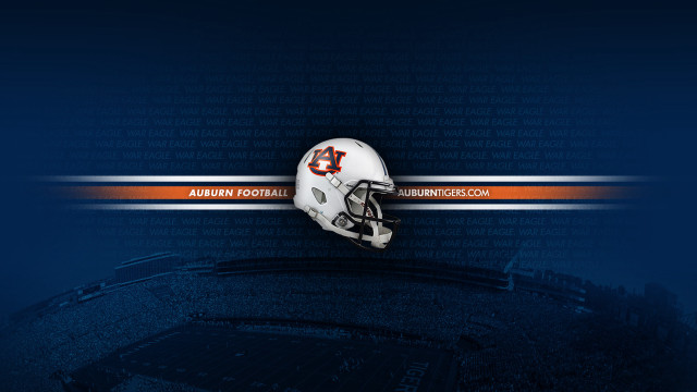Auburn football helmet blue background free wallpaper for desktop - medium preview image