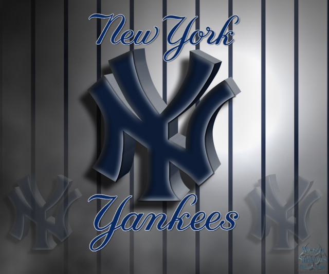 Yankees logo baseball uniform bat free wallpaper for desktop - medium preview image