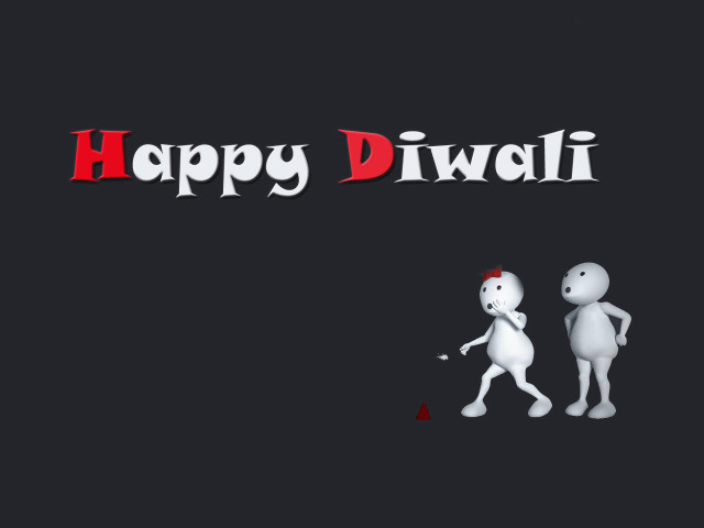 Happy diwali couple white people free wallpaper for desktop - medium preview image