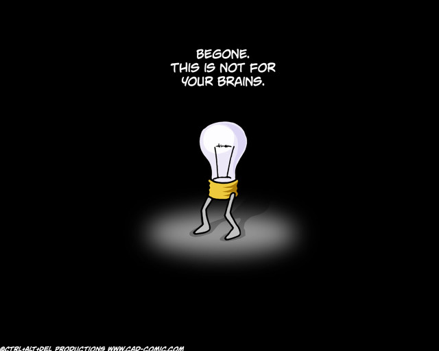 Light bulb cartoon character holding free wallpaper for desktop - medium preview image