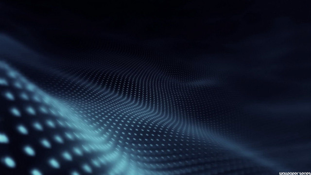 Dark blue background squares dots free wallpaper for desktop - medium preview image