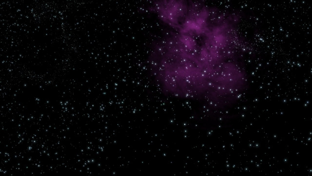 Purple object black sky stars #2 free wallpaper for desktop - medium preview image