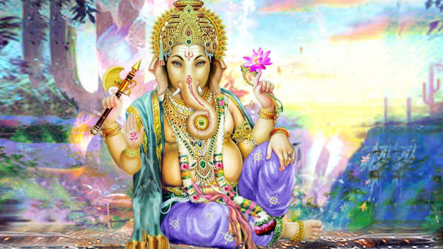 God sitting rock forest flower free wallpaper for desktop - medium preview image