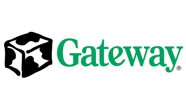 Gateway logo green black white free wallpaper for desktop - medium preview image