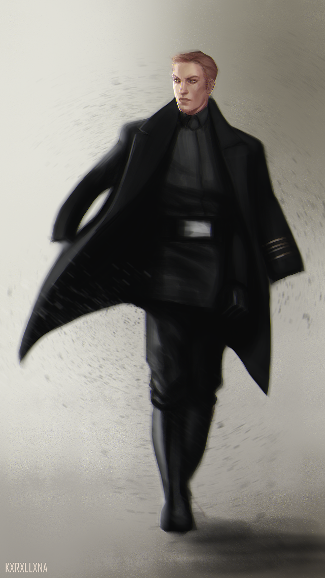 Man black suit tie umbrella free wallpaper for mobile - medium preview image