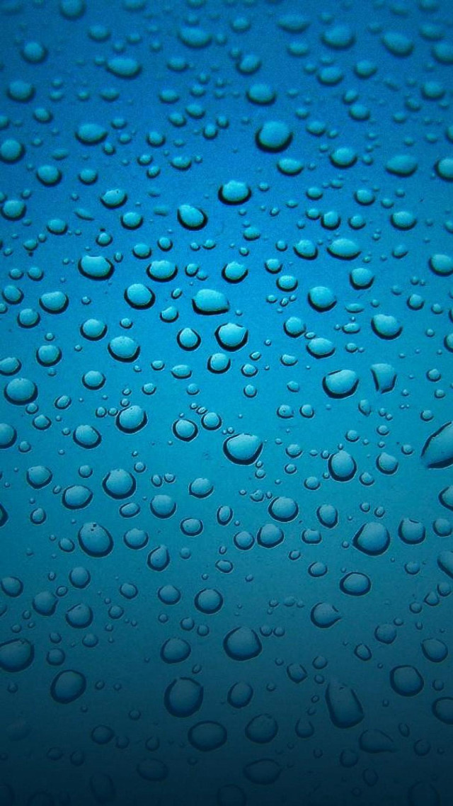 Blue background water droplets sky #2 free wallpaper for mobile - medium preview image