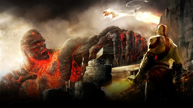 Man yellow red outfit giant free wallpaper for desktop - medium preview image