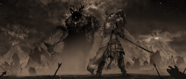 Group demon giant two heads free wallpaper for desktop - medium preview image