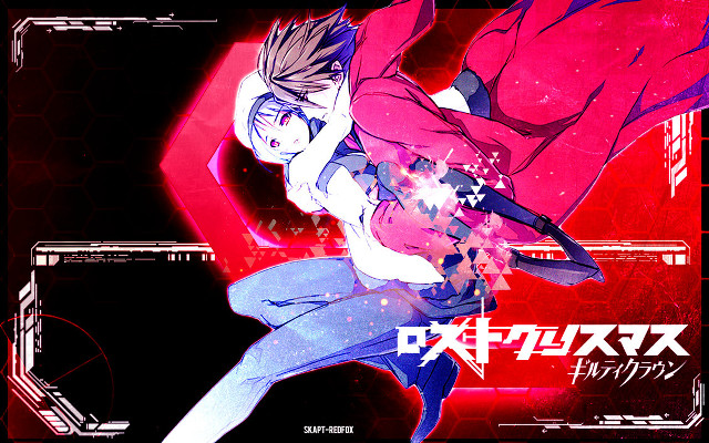 Anime character sword red background #4 free wallpaper for desktop - medium preview image