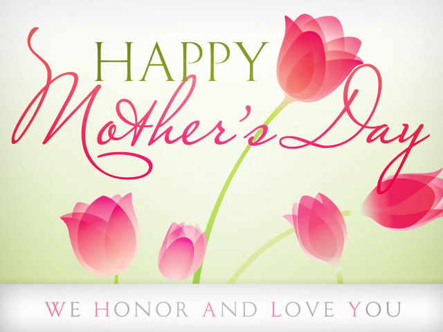Mothers day card pink flowers free wallpaper for desktop - medium preview image