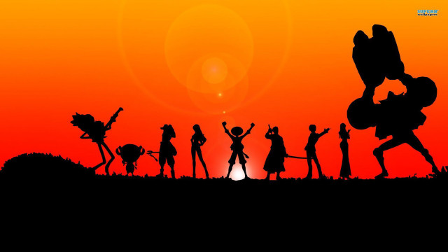People grass sunset silhouette holding free wallpaper for desktop - medium preview image