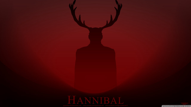 Red deer hannibal face background free wallpaper for desktop - medium preview image