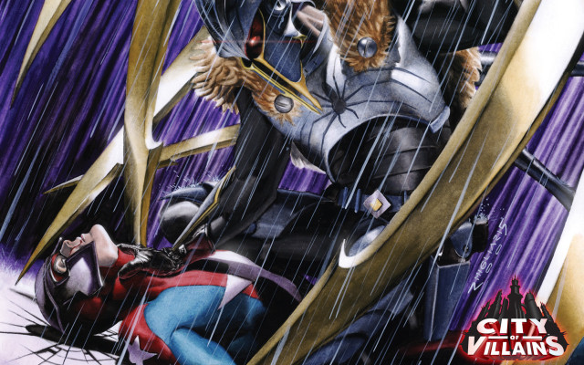 Catwoman spiderman rain drawing spiderman free wallpaper for desktop - medium preview image