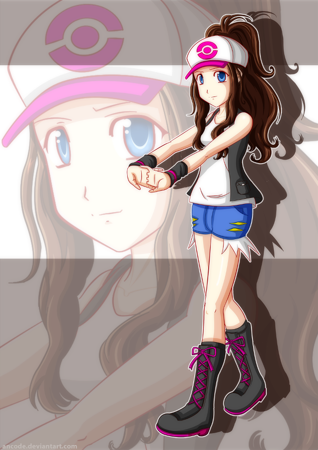 Girl pink hat blue shorts #2 free wallpaper for mobile - medium preview image