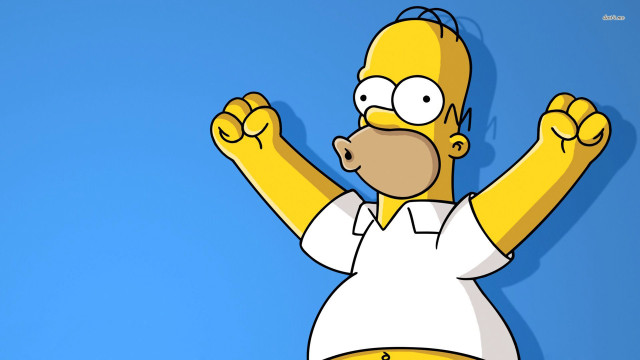 Cartoon character beard white shirt free wallpaper for desktop - medium preview image