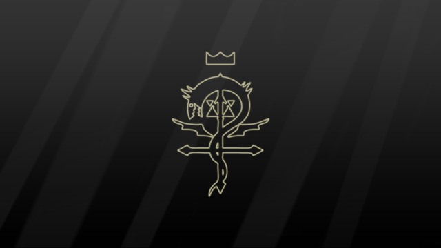 Cross crown black white photo free wallpaper for desktop - medium preview image