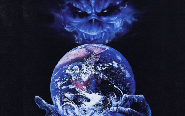 Man holding blue earth demon free wallpaper for desktop - medium preview image