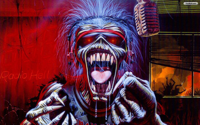 Creepy man red light face free wallpaper for desktop - medium preview image