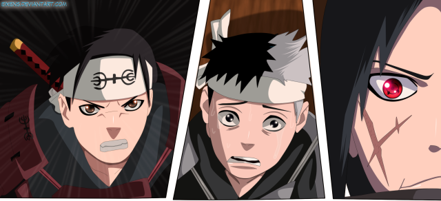 Anime characters red eyes black free wallpaper for desktop - medium preview image