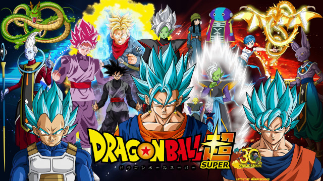 Dragon ball characters super saiyan #2 free wallpaper for desktop - medium preview image