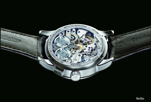 Watch silver black strap zenith free wallpaper for desktop - medium preview image