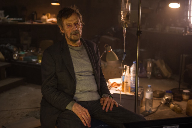 Old man laptop room neoplasticism free wallpaper for desktop - medium preview image