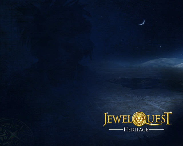Jewel quest heritage moon night free wallpaper for desktop - medium preview image