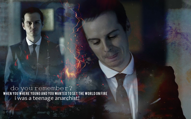 Man suit tie cellphone quote free wallpaper for desktop - medium preview image